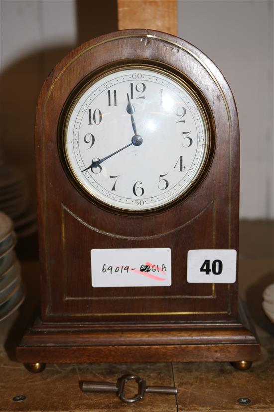 Edwardian mantel timepiece